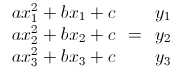 Math equation