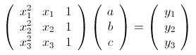 Math equation
